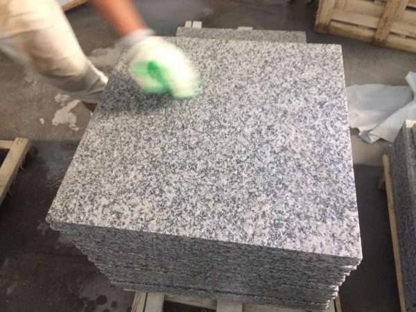 Granit gri exterior Bianco Grigio